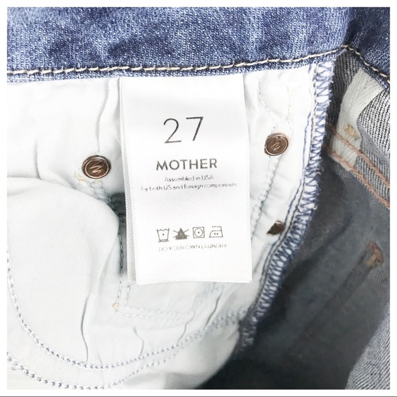 Mother High Waisted Looker in Girl Crush Size 27 - Picture 10 of 12
